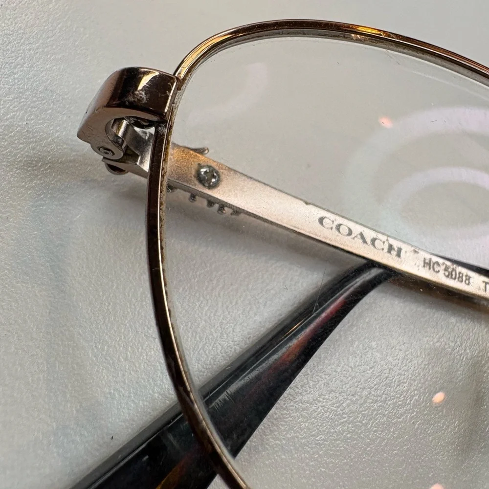 COACH EYEGLASSES FRAMES HC5088 9309 (Rose‎ Gold) 51•16•135 Coach Glasses
